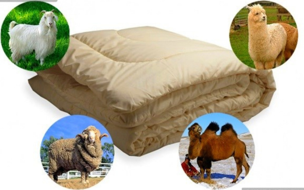 натуральные наполнители одеял