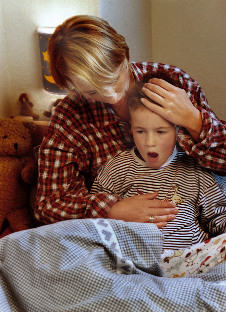 какие причины вызывают кашель до рвоты у детей